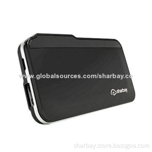 3,000mAh Portable Power Stations for iPhone, iPad, iPod, Samsung Devices, Cellphones, Tablet PCs
